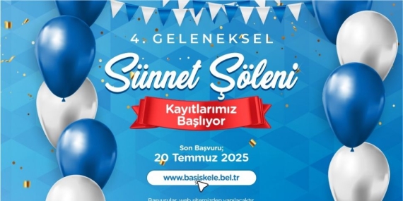 Başiskele’de sünnet şöleni heyecanı başlıyor