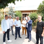 BAŞKAN ÖMEROĞLU YENİ KURULACAK AFET KOORDİNASYON MERKEZİNİ İNCELEDİ