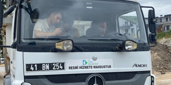 İzmit Belediyesinden liyakat odaklı şoför alımı: 102 aday uygulama sınavına katıldı