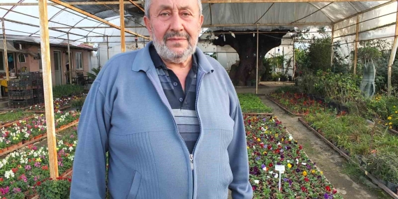 Balıkesir’de makine mühendisi çiçekçi oldu