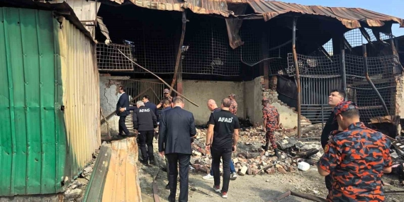 Kocaeli İtfaiyesi Bangladeş’te de görev başında
