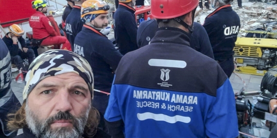 SUBÜ Arama ve Kurtarma Ekibi Gebze’de görev aldı