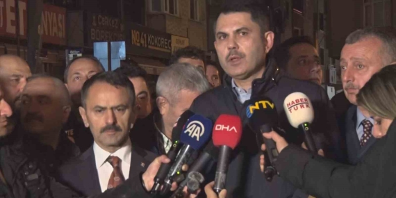 Bakan Kurum: “Gebze’de bugün itibariyle 16 bina tahliye edildi”