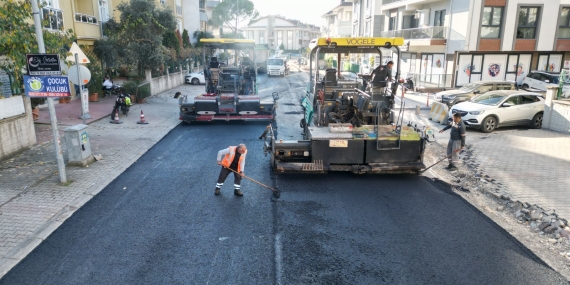 İzmit Belediyesinden Alikahya’ya konforlu ve güvenli yol düzenlemesi