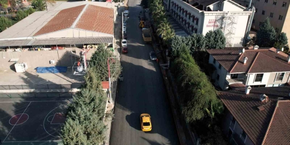 İzmit Şehit Ergün Köncü Caddesi’nde altyapı bitti, asfalt serildi