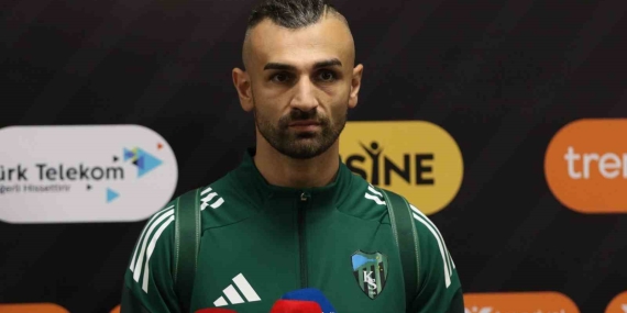 Serdar Dursun: “Kocaelispor ve taraftarı karşısında oynamak kolay değil”