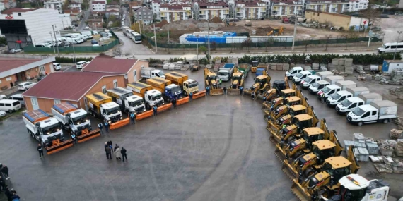 Gebze’de kar alarmı: 425 personel ve 73 araçla teyakkuzda