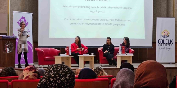 Gölcük’te “idrar ve gaita kaçırma” sorunlarına ameliyatsız çözüm yöntemleri anlatıldı