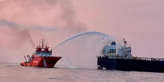 Vali Aktaş (Kefken açıklarında vurulan tanker): “Uluslararası ölçekte başarılı bir operasyon gerçekleşti”